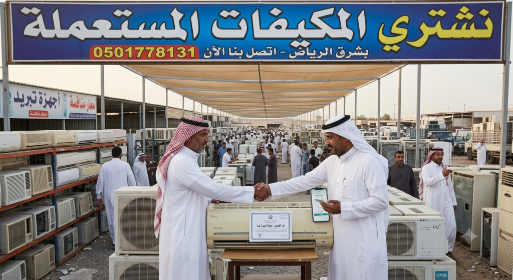 نشتري المكيفات المستعملة
