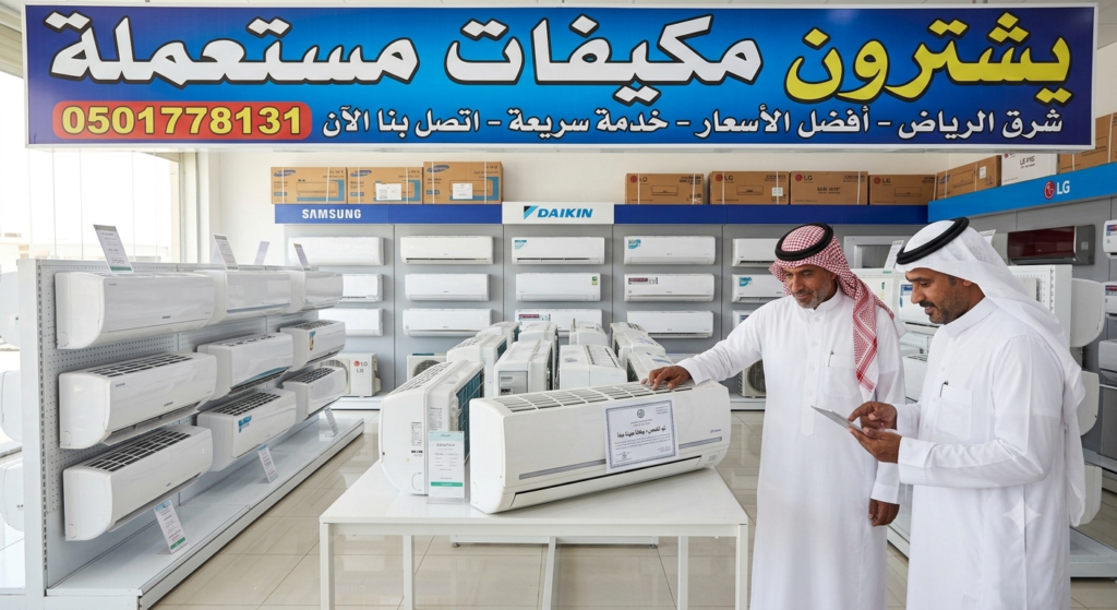 يشترون مكيفات مستعملة