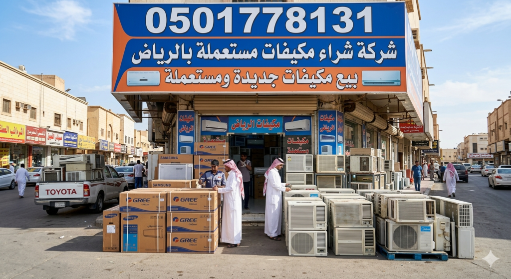 شراء مكيفات مستعملة حي الخليج
