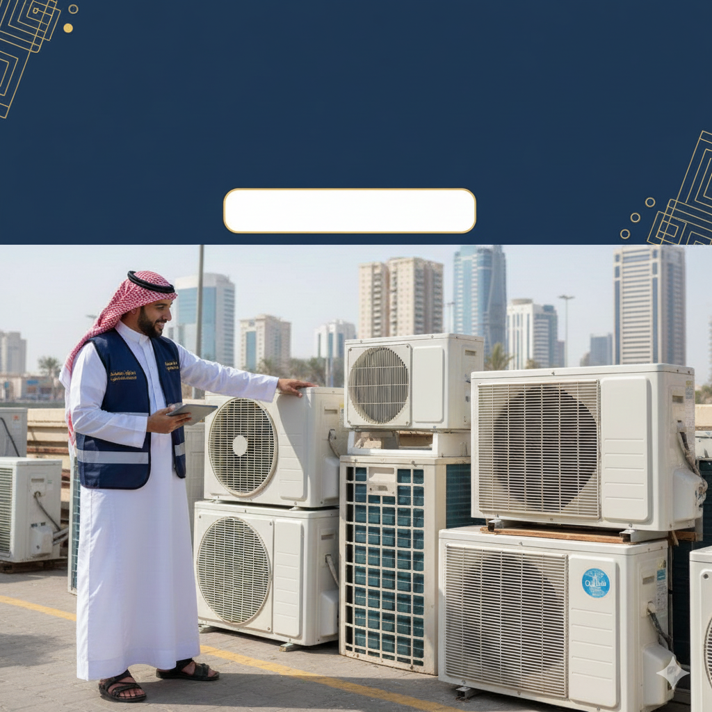 شراء مكيفات مستعملة حي الياسمين